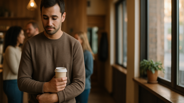 8 ways to spot a man with low self-esteem within 5 minutes of meeting him, according to psychology