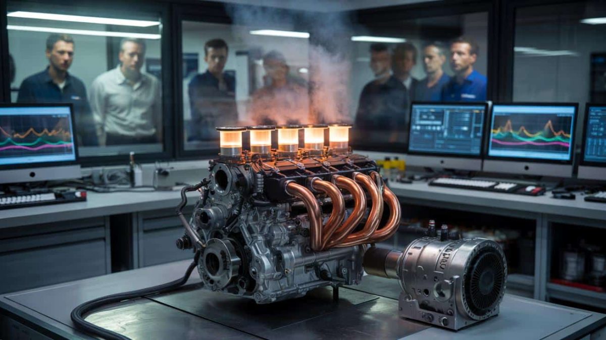 5 cylinders, 240 hp and 16,000 rpm: this engine is Europe’s last hope of keeping petrol alive