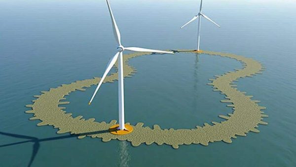 850,000 French residents will soon be powered by this “monster” off Normandy that just received its two undersea cables