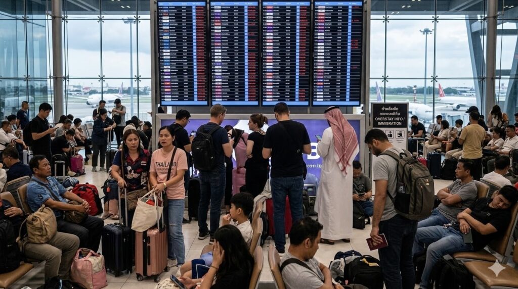 Saudi Arabia Joins Turkey, UAE, Iran, Bahrain, Kuwait, Qatar And Other Countries Grappling With Airspace Closures, As Thailand Imposes Strict Overstay Rules With 500 Baht Fine Waivers For Stranded Travelers Amid Ongoing West Asia Crisis