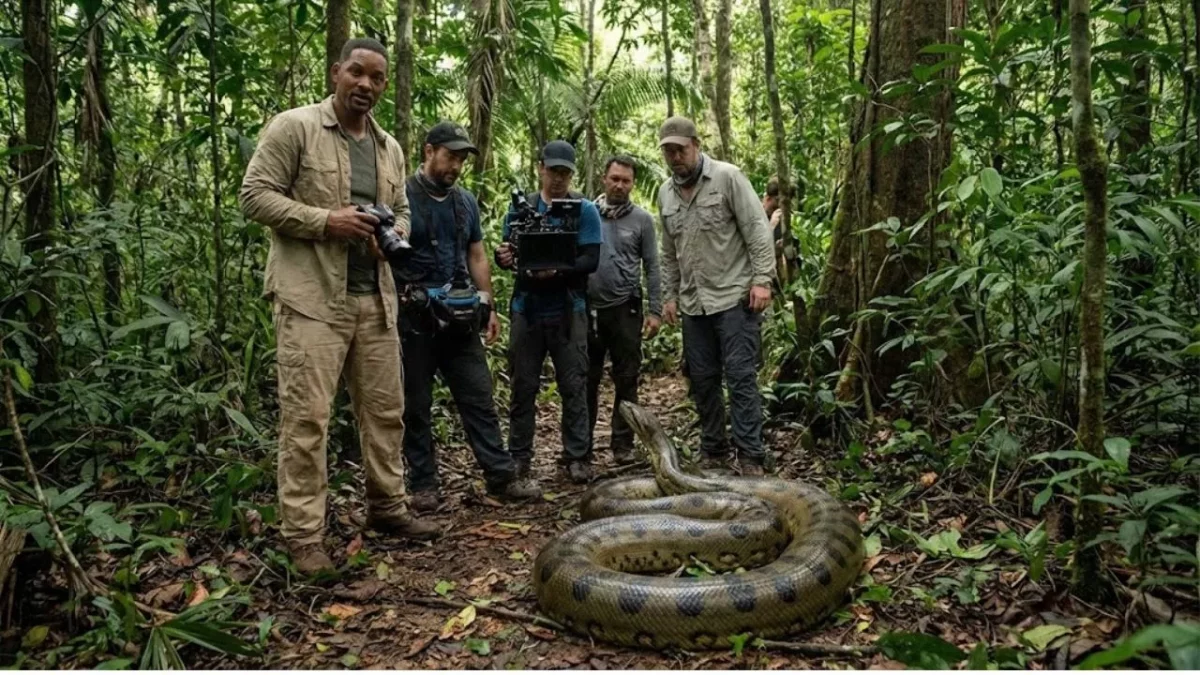 Shocking Footage Reveals Colossal 24-Foot Anaconda in the Amazon Wilds