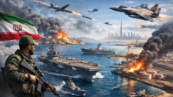 US-Iran War Escalates As Trump Urges Warships To Reopen Strait of Hormuz