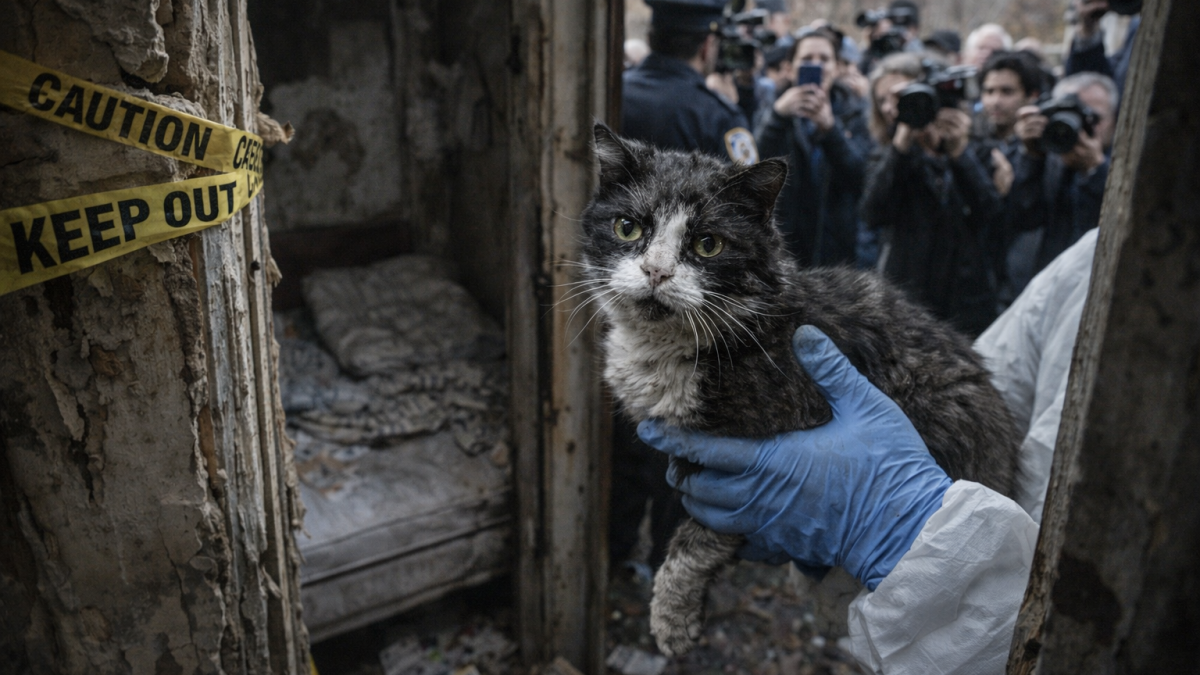 The Chilling Mystery of the Forgotten Feline: Uncovering the Shocking Rescue That Divided a Community