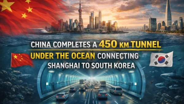This 450km Tunnel Just Changed Everything—China’s Underwater Mega-Project Shocks the World