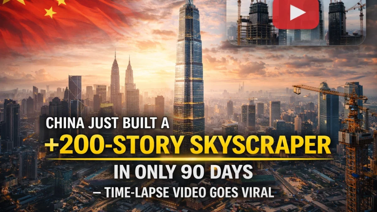 This Chinese Builder Just Shocked the World—200 Floors in 90 Days
