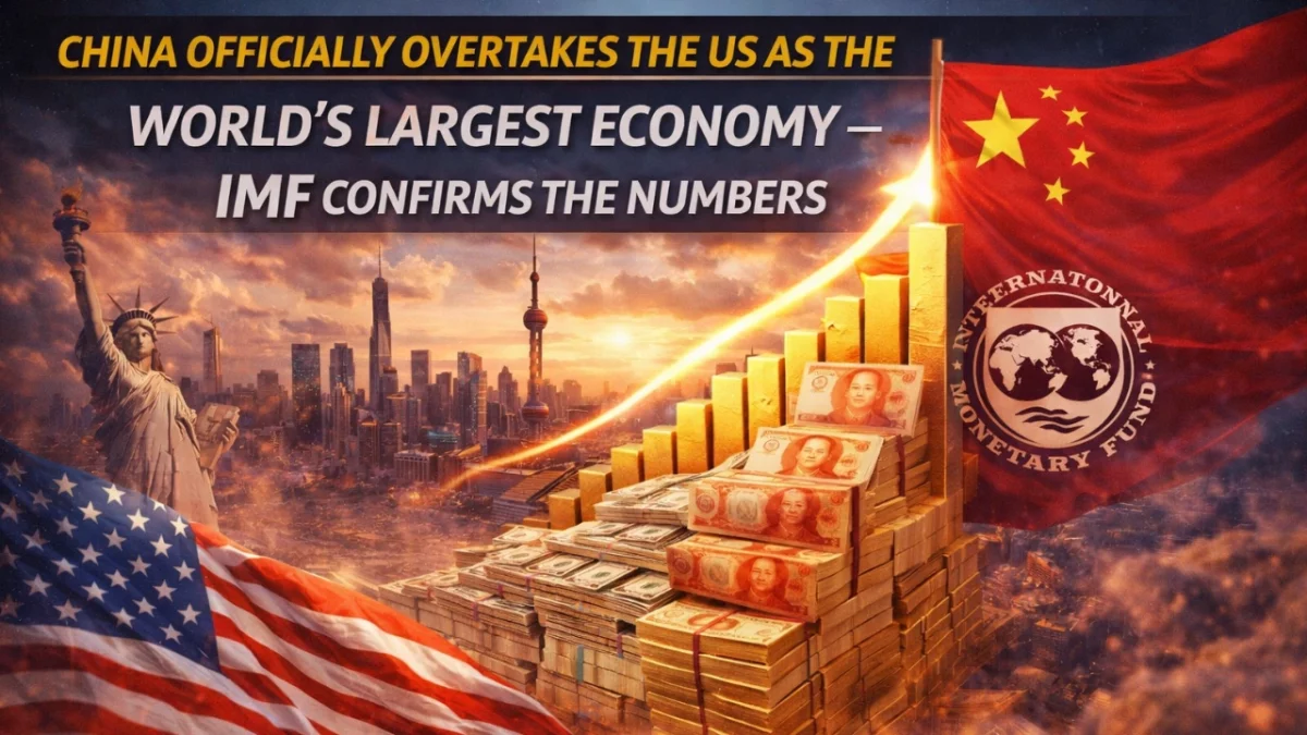 The US Lost Its Crown: China Just Became the World’s Economic Superpower