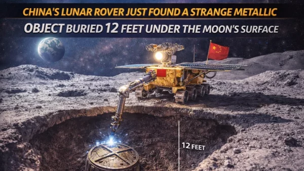 Moon Mystery: China’s Rover Discovers Hidden Metal Object Scientists Can’t Explain