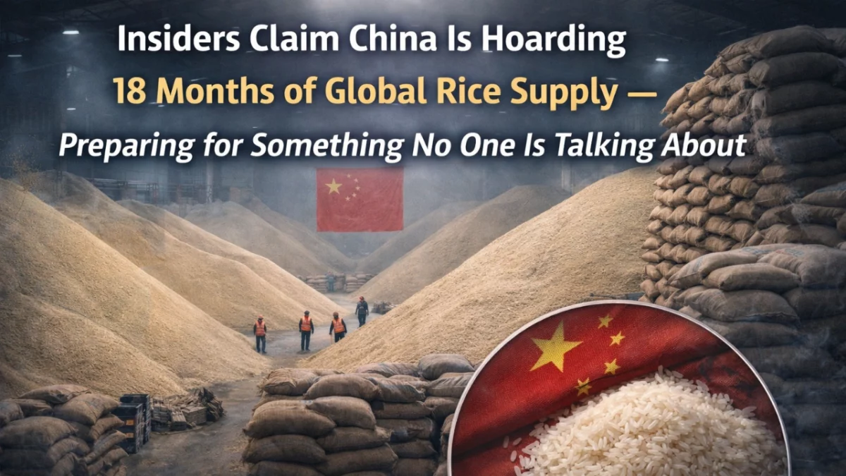 China’s Secret Rice Vault: 18 Months Worth—Here’s Why Nobody’s Talking About It