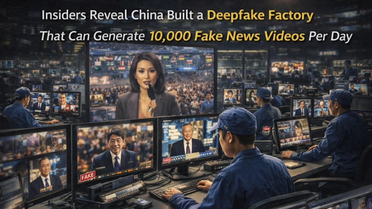 China’s Secret AI Factory Churns Out 10,000 Fake Videos Daily—Here’s What We Know