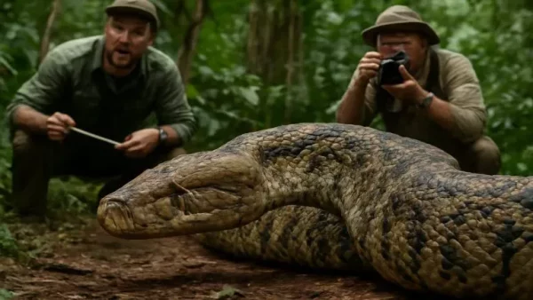 Shocking Discovery: Massive African Python Stuns Herpetologists