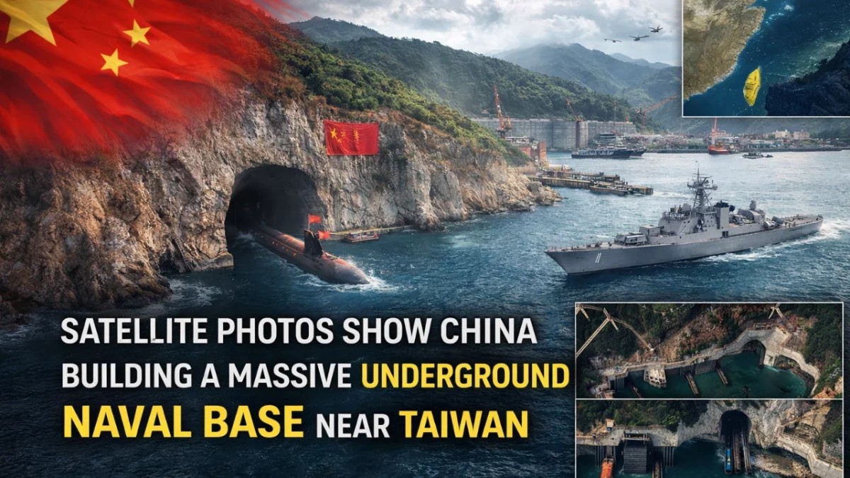 China’s Secret Underground Base Near Taiwan Changes Everything
