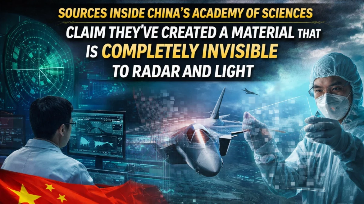 China’s Secret “Invisible” Material: Military Game-Changer or Exaggeration?>