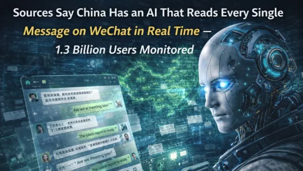 China’s Secret AI Is Watching Your WeChat Right Now