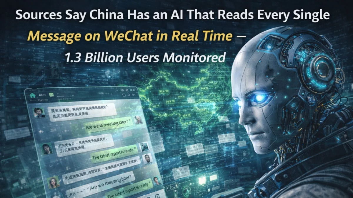 China’s Secret AI Is Watching Your WeChat Right Now