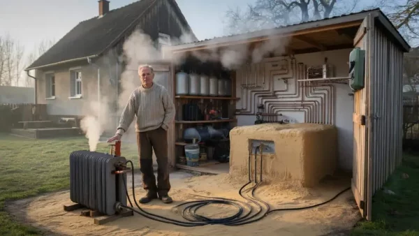 The Ingenious Backyard Hack Giving 3,000 Liters of Hot Water Daily – No Electricity, Oil, or Gas Needed!