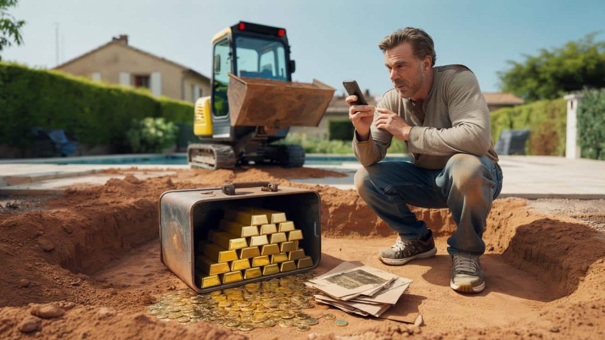 Unearthing a Treasure Trove: Provence Resident Discovers €700,000 in Gold Bars and Coins While Digging a Pool