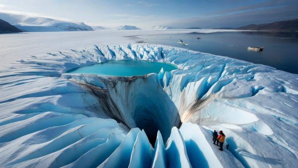 Shocking Footage Reveals Greenland’s Melting Glacier in Real Time – You Won’t Believe What Happens Next!