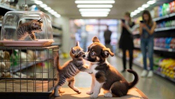 The Incredible Journey of the Kitten That Comforted a Lonely Puppy – A Story That Will Melt Your Heart