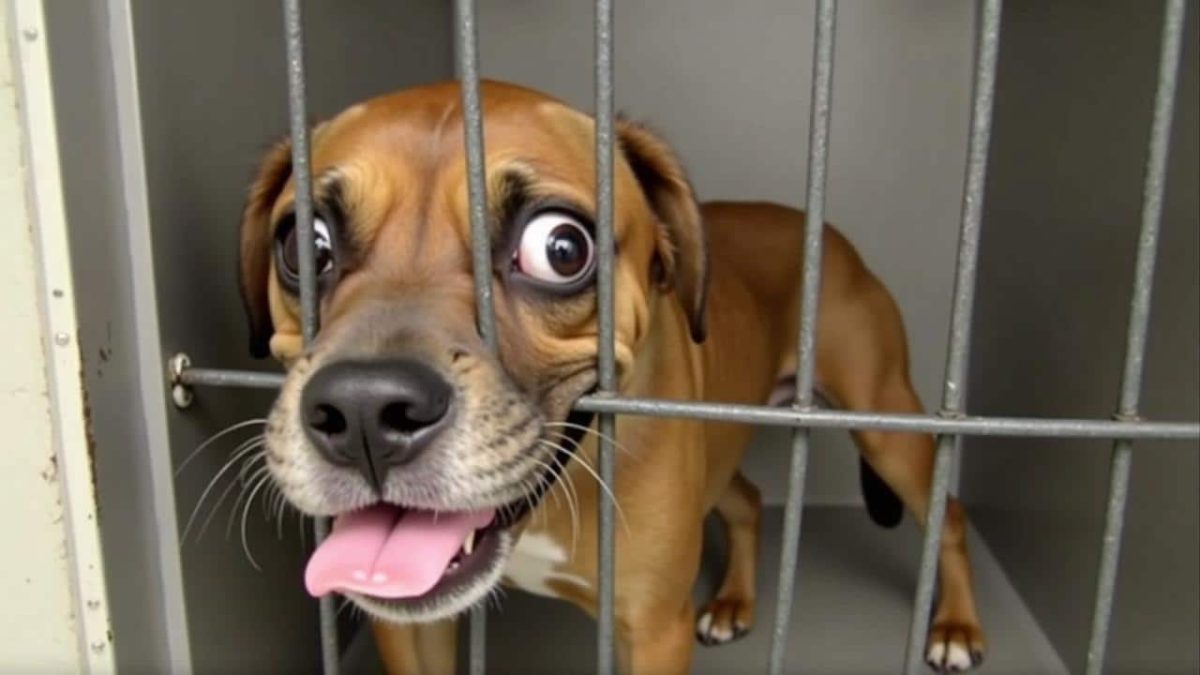 Heartbreak at the Shelter: The Abandoned Senior Dog with a Familiar Past