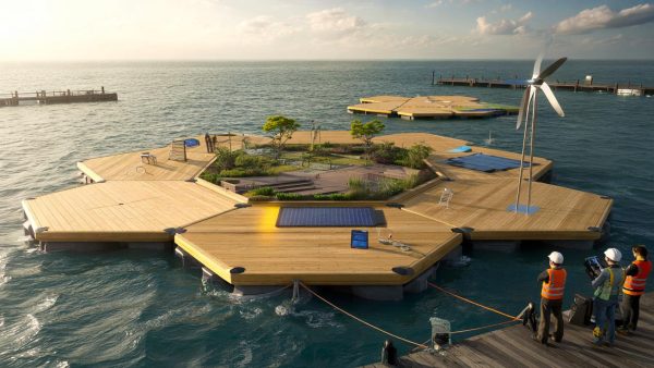 Architects Unveil Incredible Floating City That Defies Rising Seas and Storms