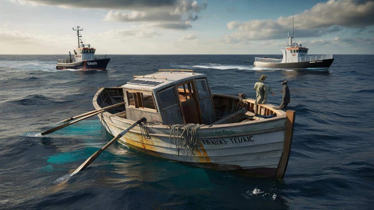 Shocking Discovery: Abandoned Rowboat Adrift for Years, Who Foots the Bill?