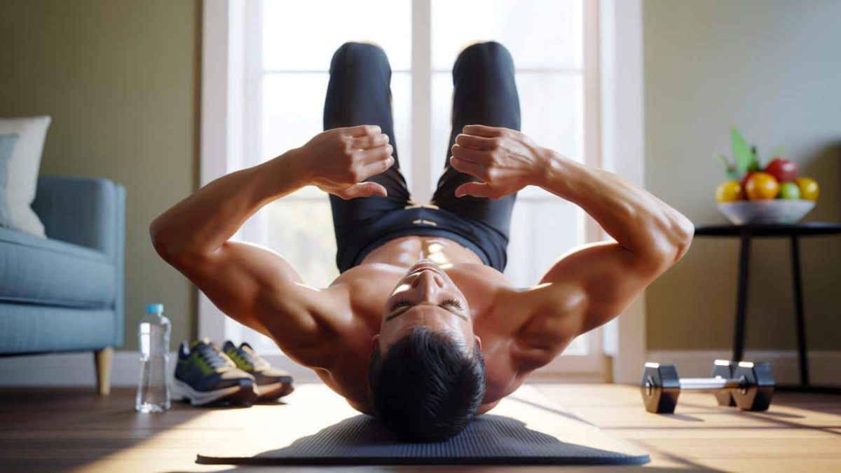 Abdominal fat: more effective than crunches, the v-up is ideal for losing belly fat