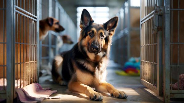 Heartbreaking Rescue: German Shepherd Lila’s Plea for a Second Chance at Love
