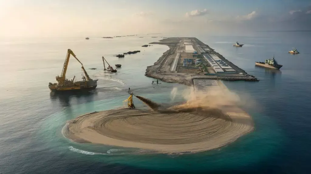 Shocking Discovery: China Creates Entirely New Islands From Scratch in the South China Sea