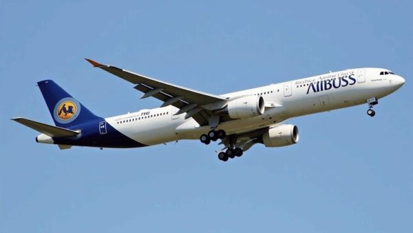 Airbus achieves for the first time in history a feat long thought impossible: bringing two planes to the same point without collision