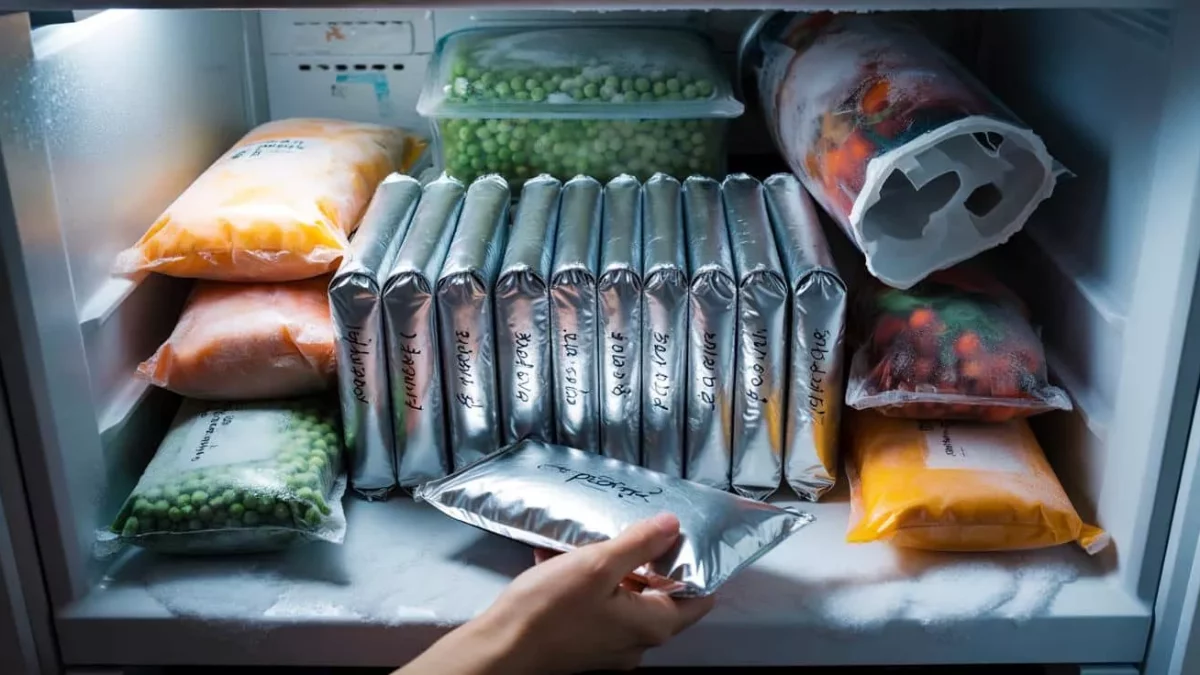 The Surprising Aluminum Foil Hack That’s Transforming Cluttered Freezers Everywhere