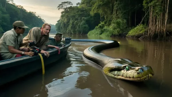 Shocking Discovery: 7.5-Metre Giant Anaconda Found During Will Smith’s Amazon Expedition