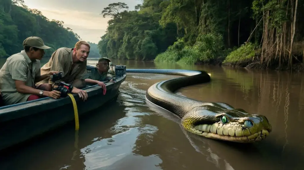 Shocking Discovery: 7.5-Metre Giant Anaconda Found During Will Smith’s Amazon Expedition