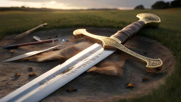 Unearthed Treasure: The Stunning 6th-Century Gold Sword That’s Rewriting History