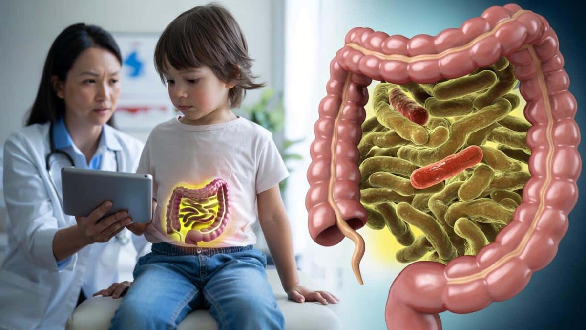 An intestinal bacterium may trigger colon cancer as early as childhood