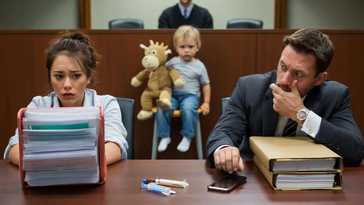An outraged mother dragged to court for refusing to vaccinate her child while the father sues for custody a family drama that tears communities apart