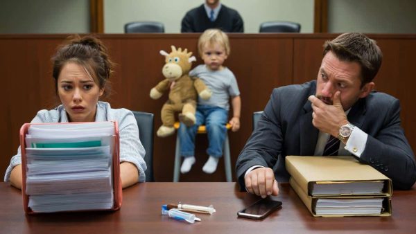 An outraged mother dragged to court for refusing to vaccinate her child while the father sues for custody a family drama that tears communities apart