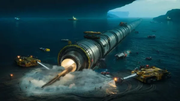 Shocking Underwater Rail Project Aims to Connect Continents, But Critics Call It Madness