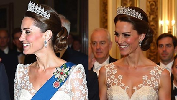 At a glittering state banquet, Kate Middleton’s dazzling tiara moment contrasts sharply with the private health battle she is fighting
