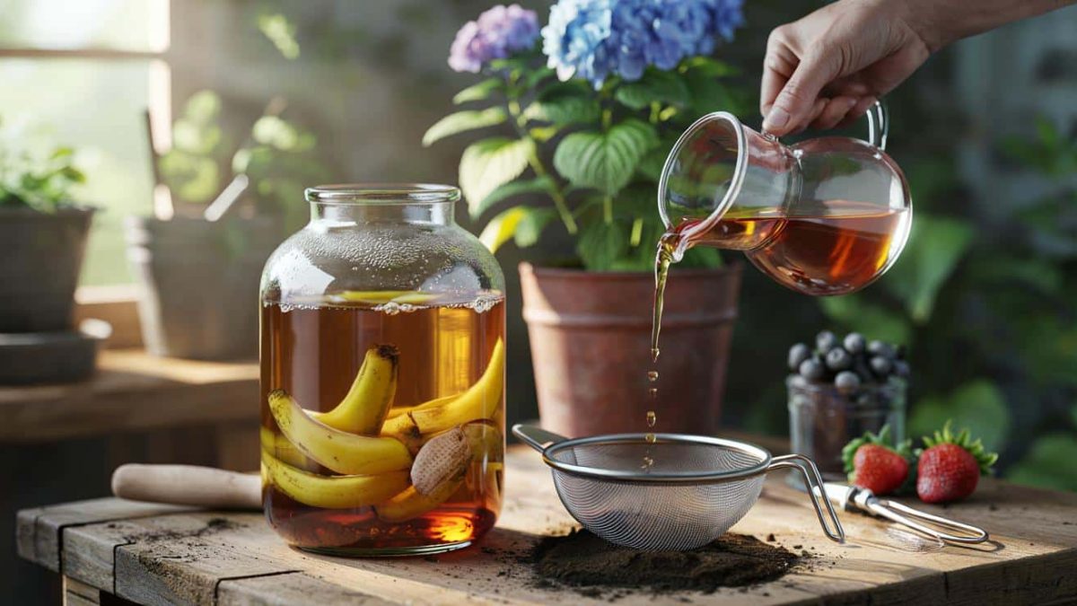 Banana peel in vinegar: why this mix is recommended and what it’s for