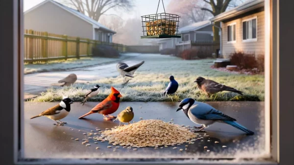 Discover the Feathered Frenzy: How Oats Are Transforming Winter Birding