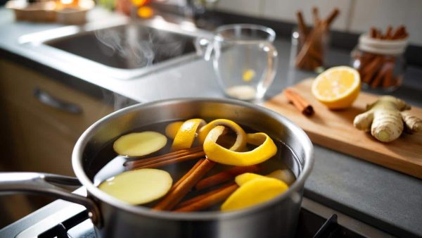 Boiling lemon peel, cinnamon and ginger : why people recommend it and what it’s really for