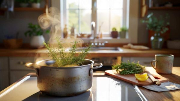 Boiling rosemary is the best home tip I learned from my grandmother and it can completely transform the atmosphere of your home