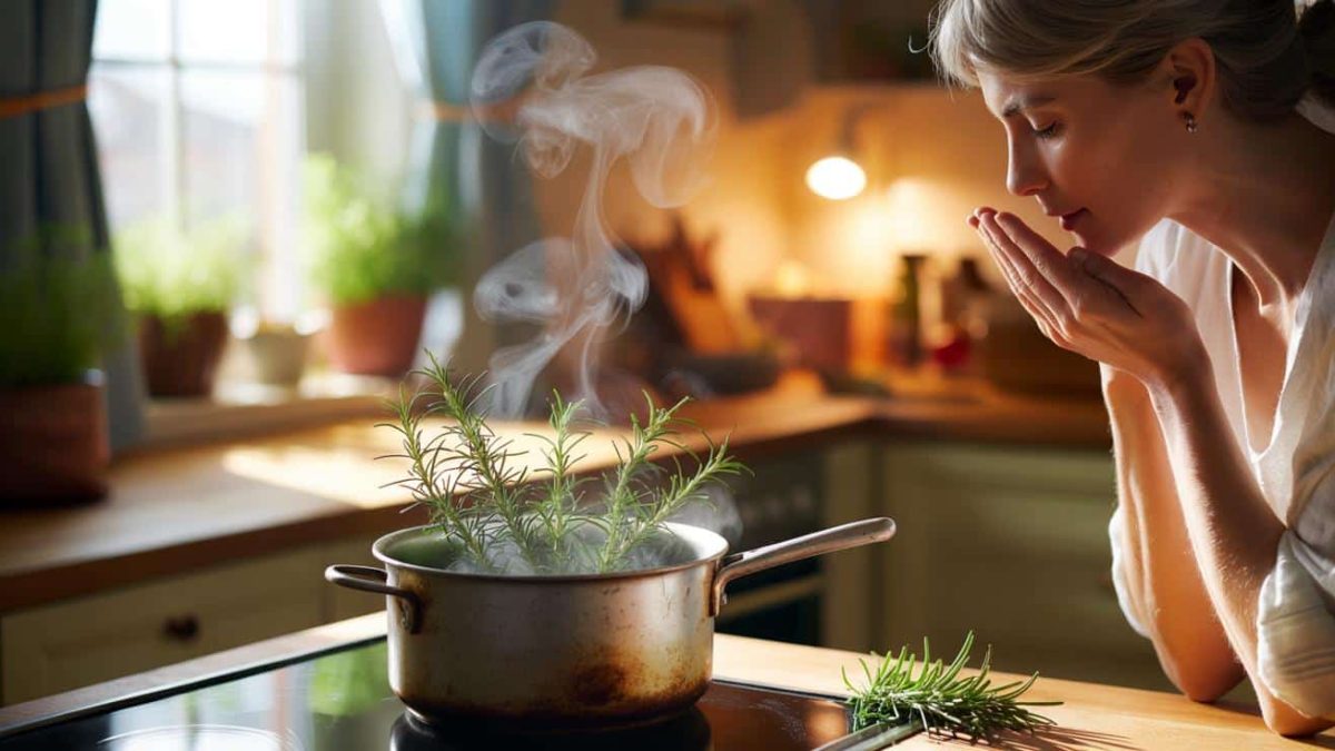 Boiling rosemary is the best home tip I learned from my grandmother, and it completely transforms the atmosphere of your home