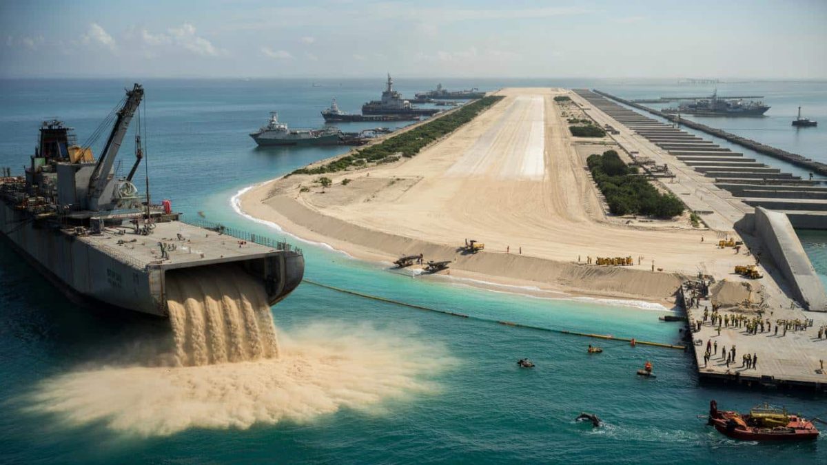 Shocking Revelation: How China Built Entire Islands From Scratch in the South China Sea