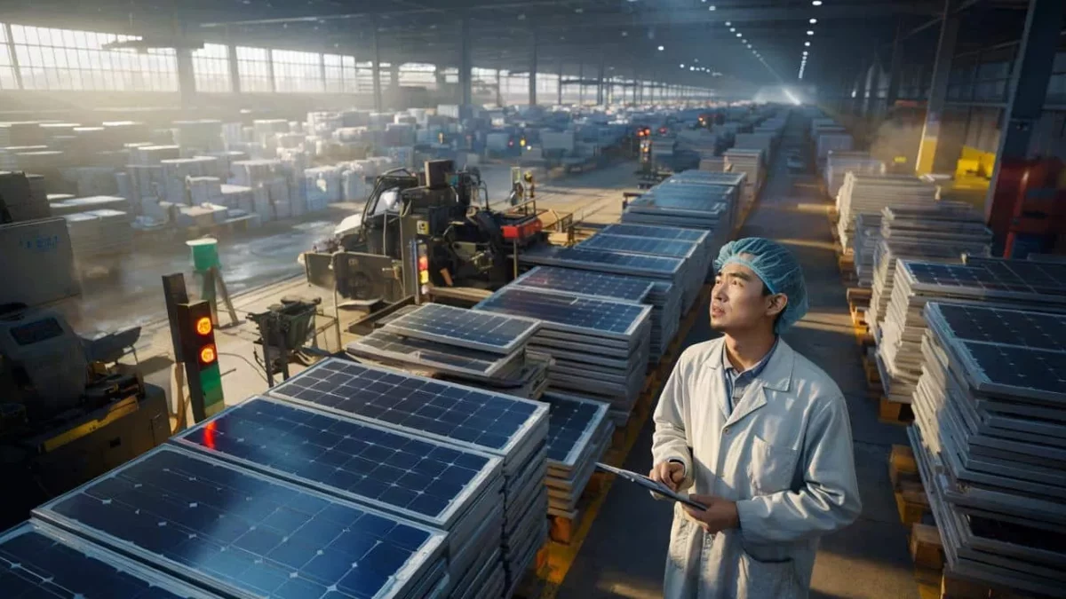 Shocking Reveal: China’s Solar Dominance Crumbles as Factories Face Shutdown to Save Industry