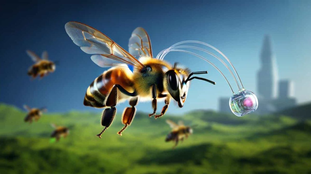Shocking Discovery: Chinese Scientists Turn Ordinary Bees into Remote-Controlled “Cyborg” Insects!
