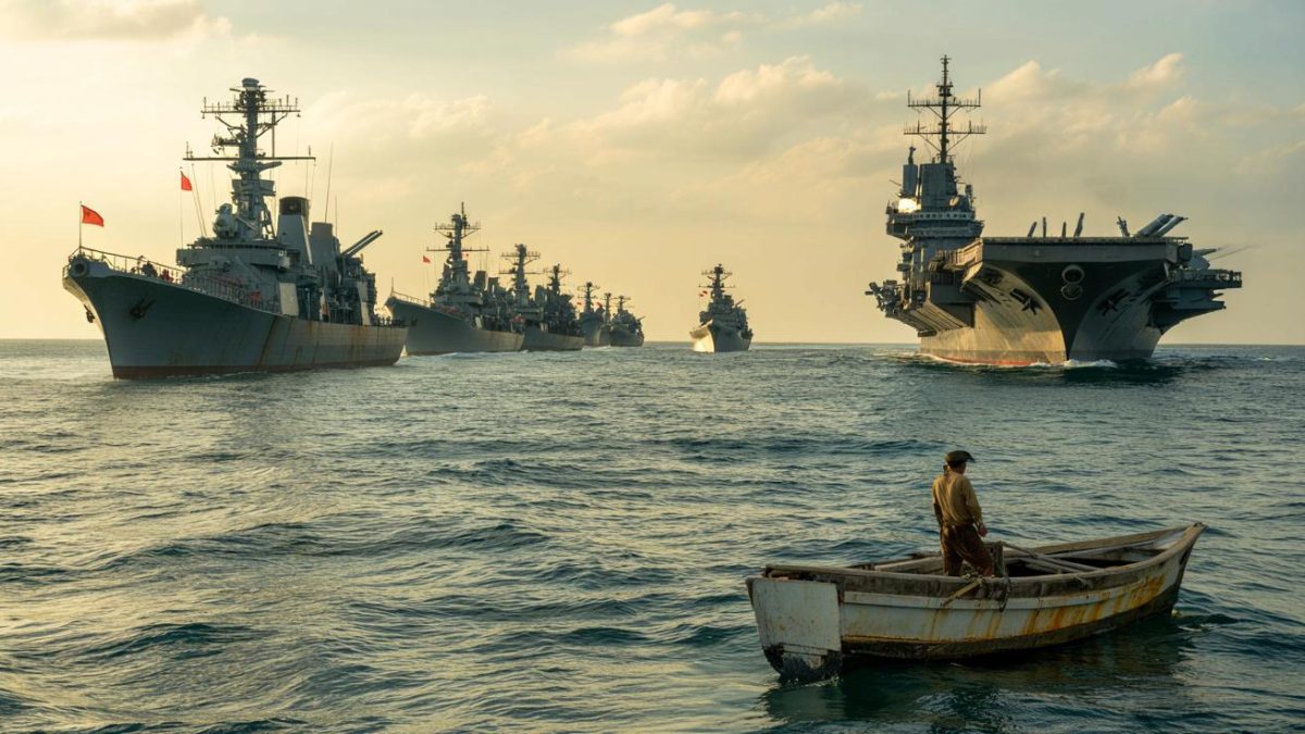 Shocking Footage Emerges as China Challenges US Supremacy in the South China Sea