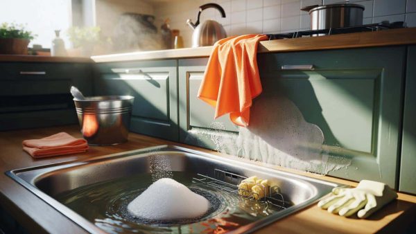 Cleaners swear by a forgotten soak that lifts grime from kitchen surfaces in minutes