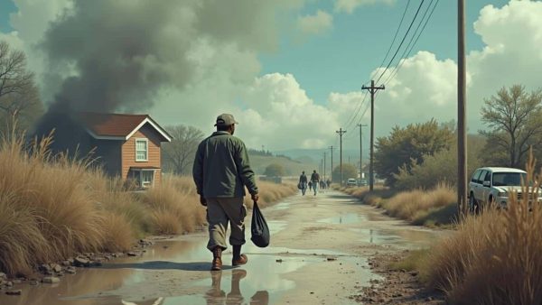 Climate warming: a nation on the brink of an unprecedented evacuation