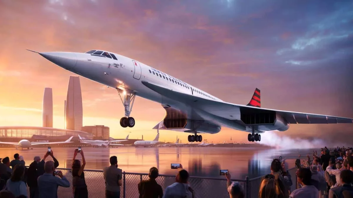 Concorde’s Triumphant Return: The Supersonic Jet that Will Change Air Travel Forever